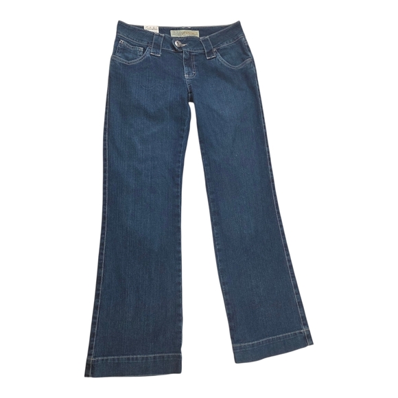 Cabela's Casuals Dark Blue Flare Women's Jeans Size 6 - Picture 1 of 12